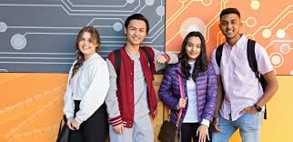 Sinh viên tại khuôn viên trường Curtin College